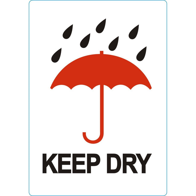 IEZZY - Étiquette d'avertissement Keep Dry 500 pièces