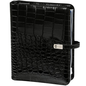 Kalpa -  Organizer  a5 + ag26-27 7d/2p croco zwart