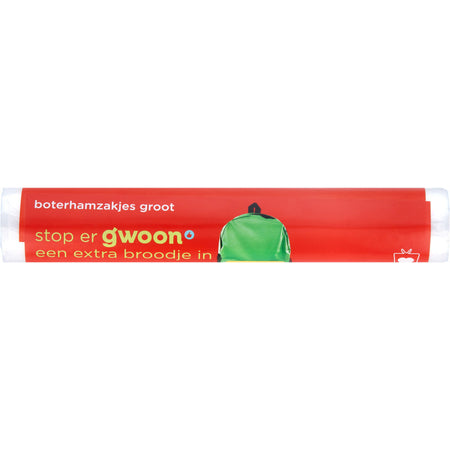 G'woon -  Boterhamzak gwoon 80 stuks
