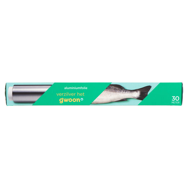 G'woon - Aluminiumfolie Gwoon 30 Meter | 24 Stück