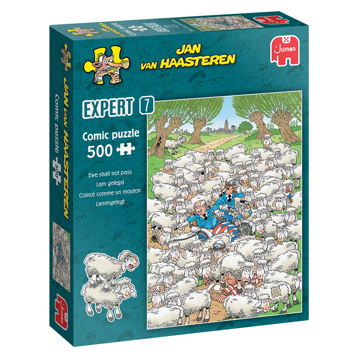 Jan van Haasteren -  Expert 7 Lam gelegd (500 stukjes)