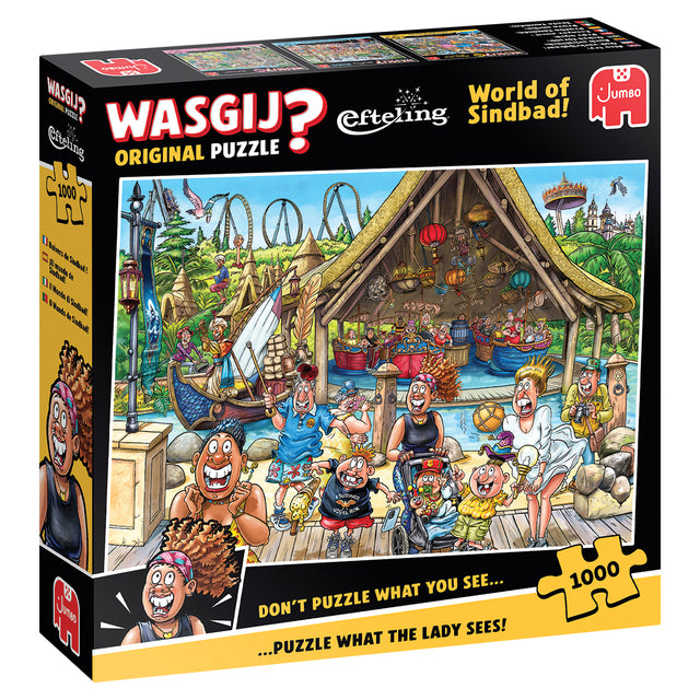 Wasgij - Puzzle Efteling World of Sinbad 1000 Teile