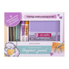 Talens -  Happiness Journal Set Royal 8-delig