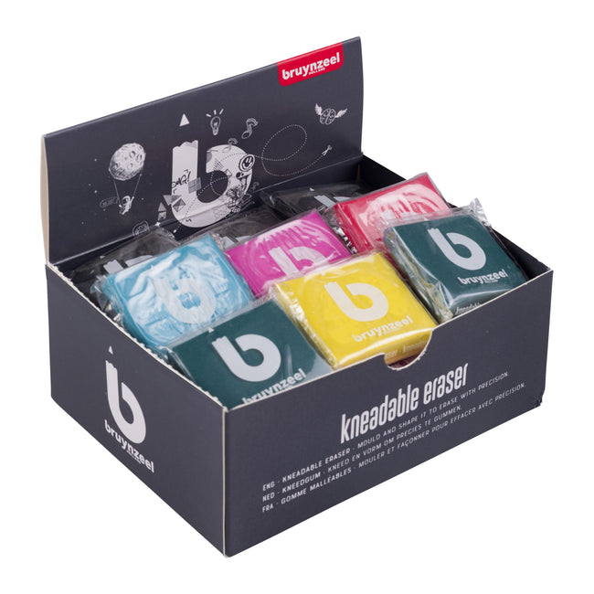 Bruynzeel - Les adolescents Kneedgum présentent 36 pièces assorties | 36 pièces