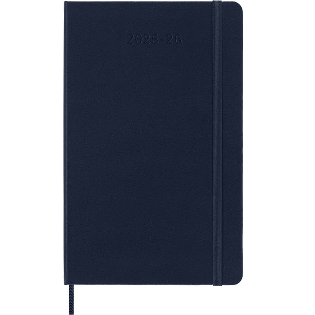 Moleskine - Ag25/26 msk plan semaine 7j/1p l hc saphir