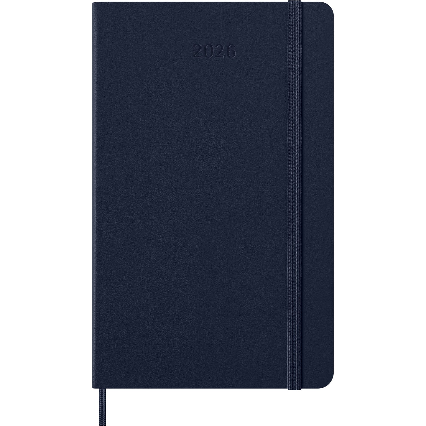 Moleskine -  Agenda 2026 12M Planner Weekly 7dagen/1pagina large hc sapphire blue