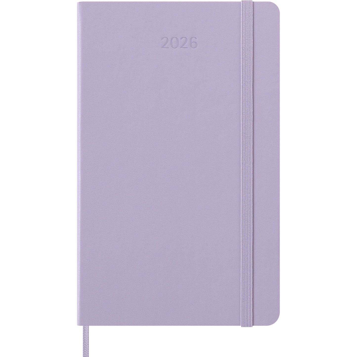 Moleskine -  Agenda 2026 12M Planner Daily 1dag/1pagina large hc pastel lilac