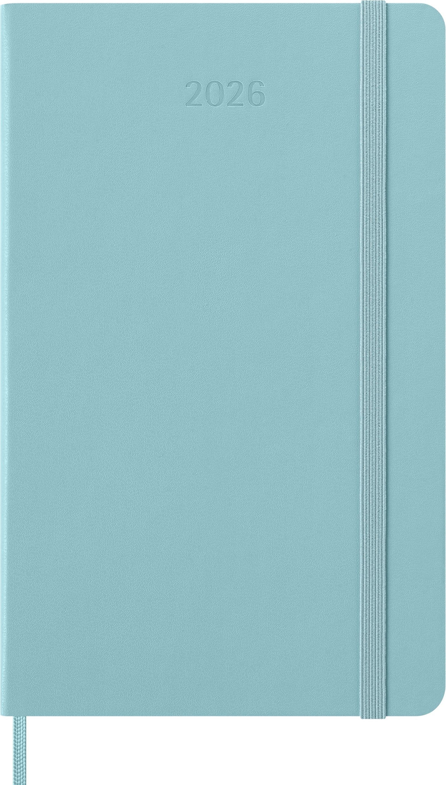 Moleskine - Agenda 2026 12M Agenda Hebdomadaire 7 jours/1 page grand hc aigue-marine