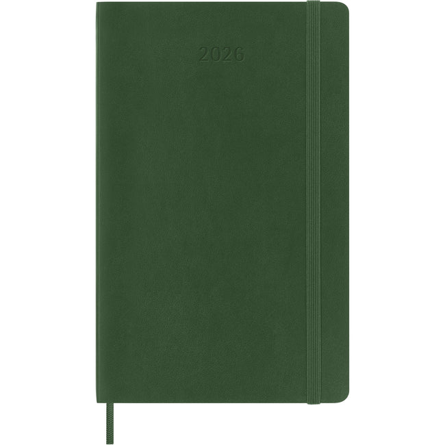 Moleskine - Agenda 2026 msk plan week 7j/1p l sc myrtle green