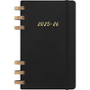 Moleskine -  Agenda 2025/2026 12M Academic Weekly 7dagen/1pagina Myrtle large sc black