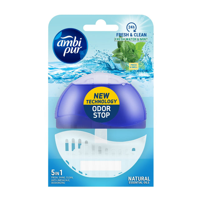 Ambi Pur - Toilettenblock-Terkit-Süßwasserminze 55 ml