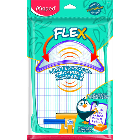 Maped - Tableau blanc flex incassable assorti