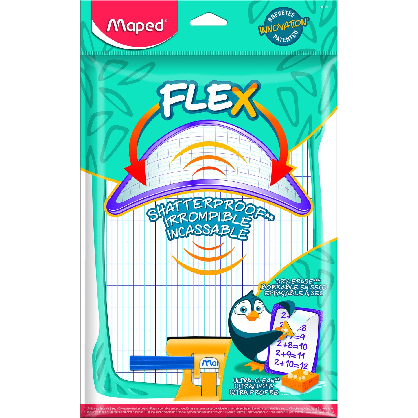 Maped - Whiteboard Flex unzerbrechlich sortiert