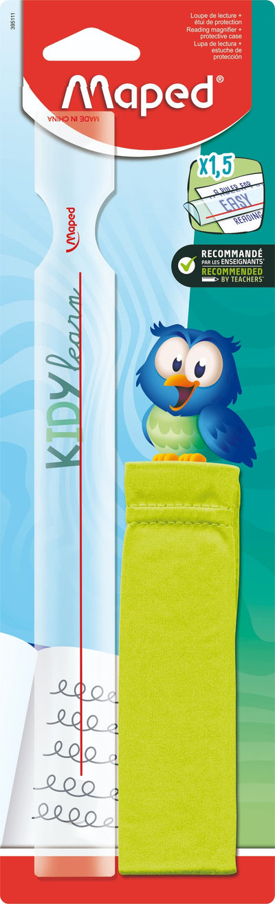 Maped - Loupe de lecture kidy learn transparente