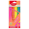 Maped - Crayon de couleur néon 12 couleurs