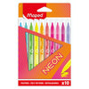 Maped - Set feutres néon 10 couleurs