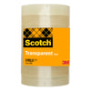 Scotch - Ruban adhésif 508 19mmx66m transparent 8 rouleaux