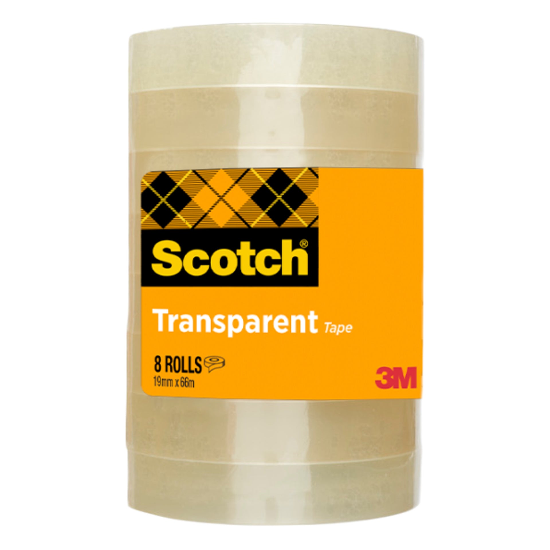 Scotch - Ruban adhésif 508 19mmx66m transparent 8 rouleaux