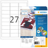 HERMA - Étiquette de sécurité 4233 63,57x29,6mm poids 675pcs