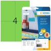 HERMA -  Etiket 4564 105x148mm groen 80 etiketten