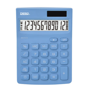 Desq - Calculatrice compacte bleu ciel