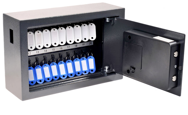 Pavo - Armoire à clés haute et avancée 20 crochets