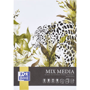 Oxford -  Tekenblok  mix media a5 50 vel 225 gram