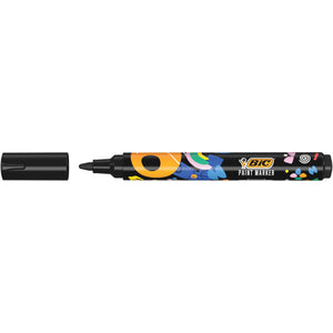 Bic - Farbmarker Intensität schwarz | 12 Stück