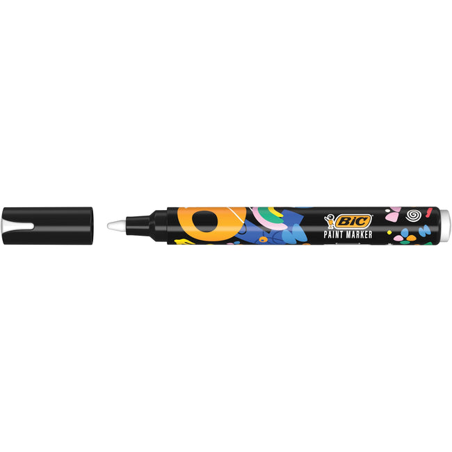Bic -  Paintmarker  intensity wit | 12 stuks