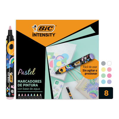 Bic - Farbmarker Intensität Pastell sortiert 8 Stück