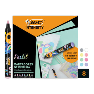 Bic - Farbmarker Intensität Pastell sortiert 8 Stück