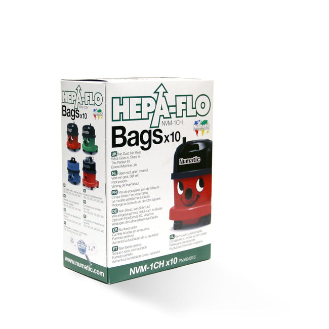 Numatic - Sac aspirateur hepa flo nvm-1ch micro 10s | 8 pièces
