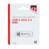 Quantore - Clé USB USB-C 128 Go 3.1 argent | 400 pièces