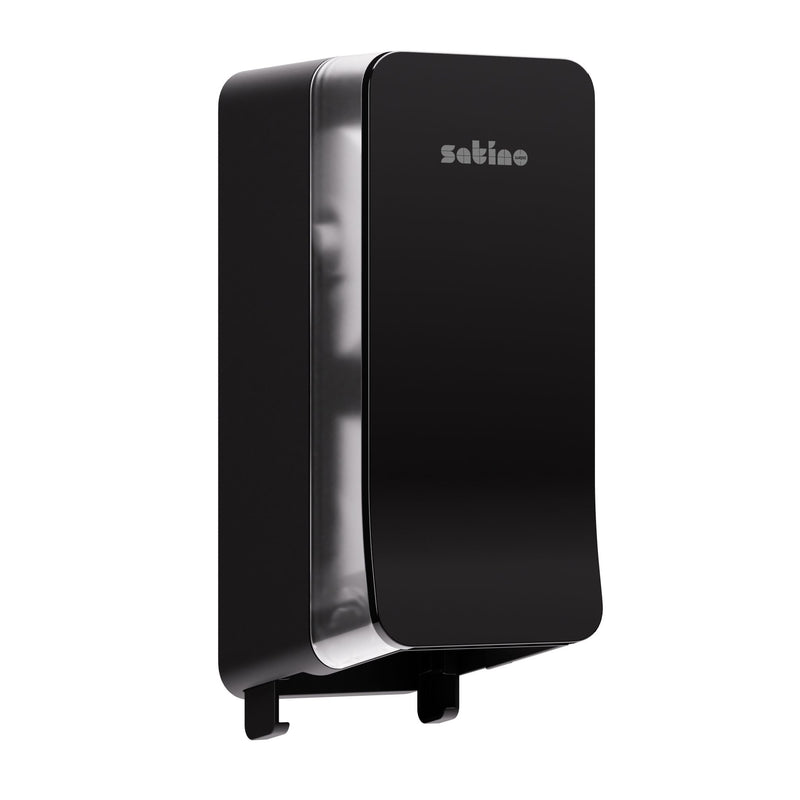 Satino by WEPA - Distributeur de papier toilette satino jt3 système d'hygiène noir