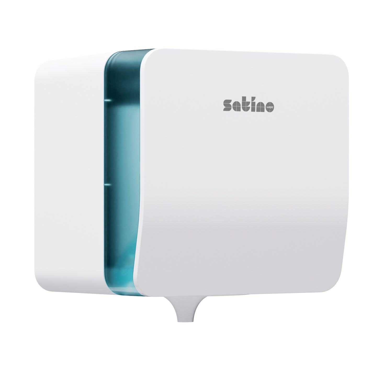 Satino by WEPA - Distributeur de papier nettoyant satino cf1 hyginity blanc