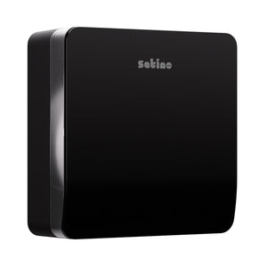 Satino -  Toiletpapierdisp  jt2 hyginity jumbo l zwart