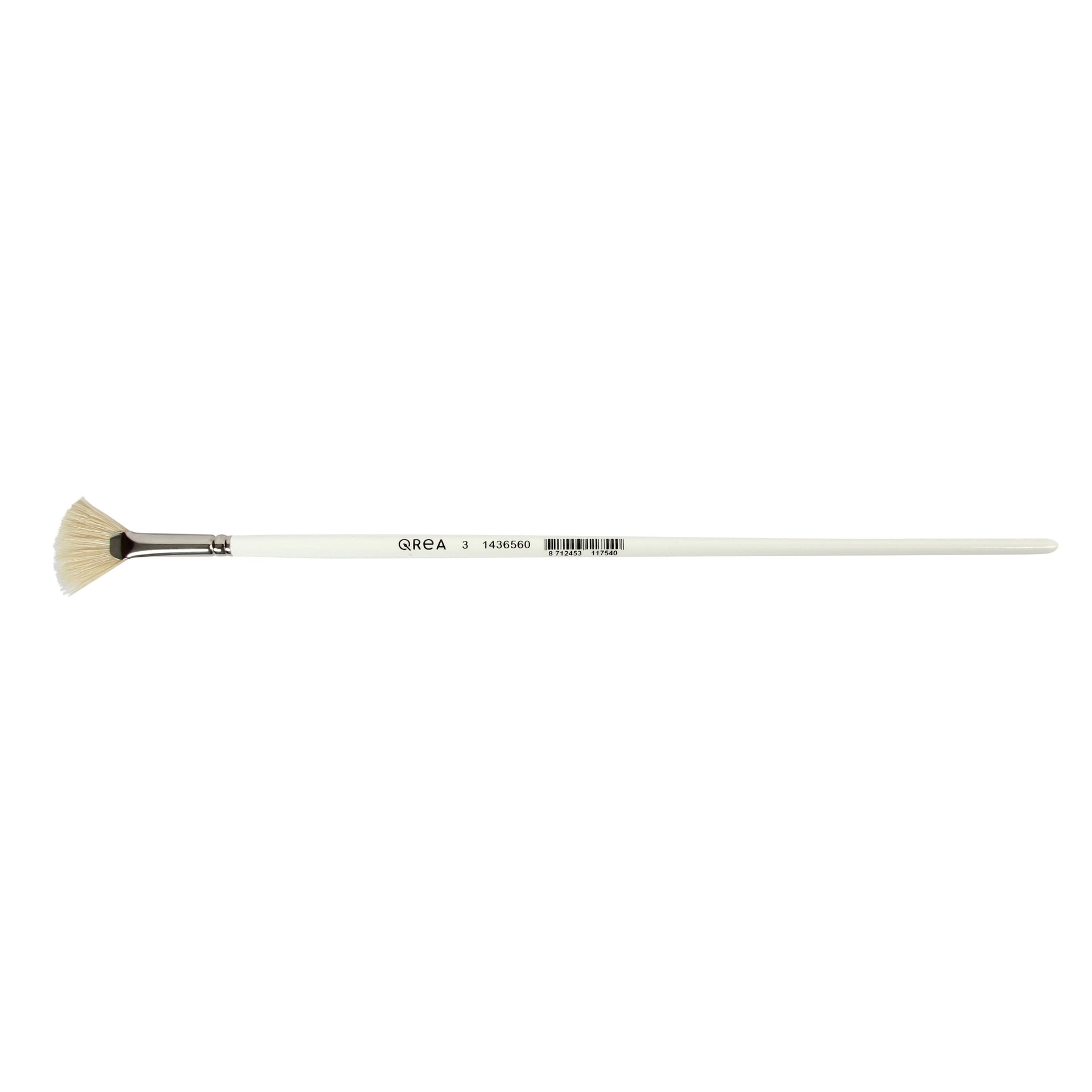 Qrea - Brosse éventail en poils de porc no. 3