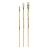 Qrea - Brosse en poils de porc lot de 3 largeurs