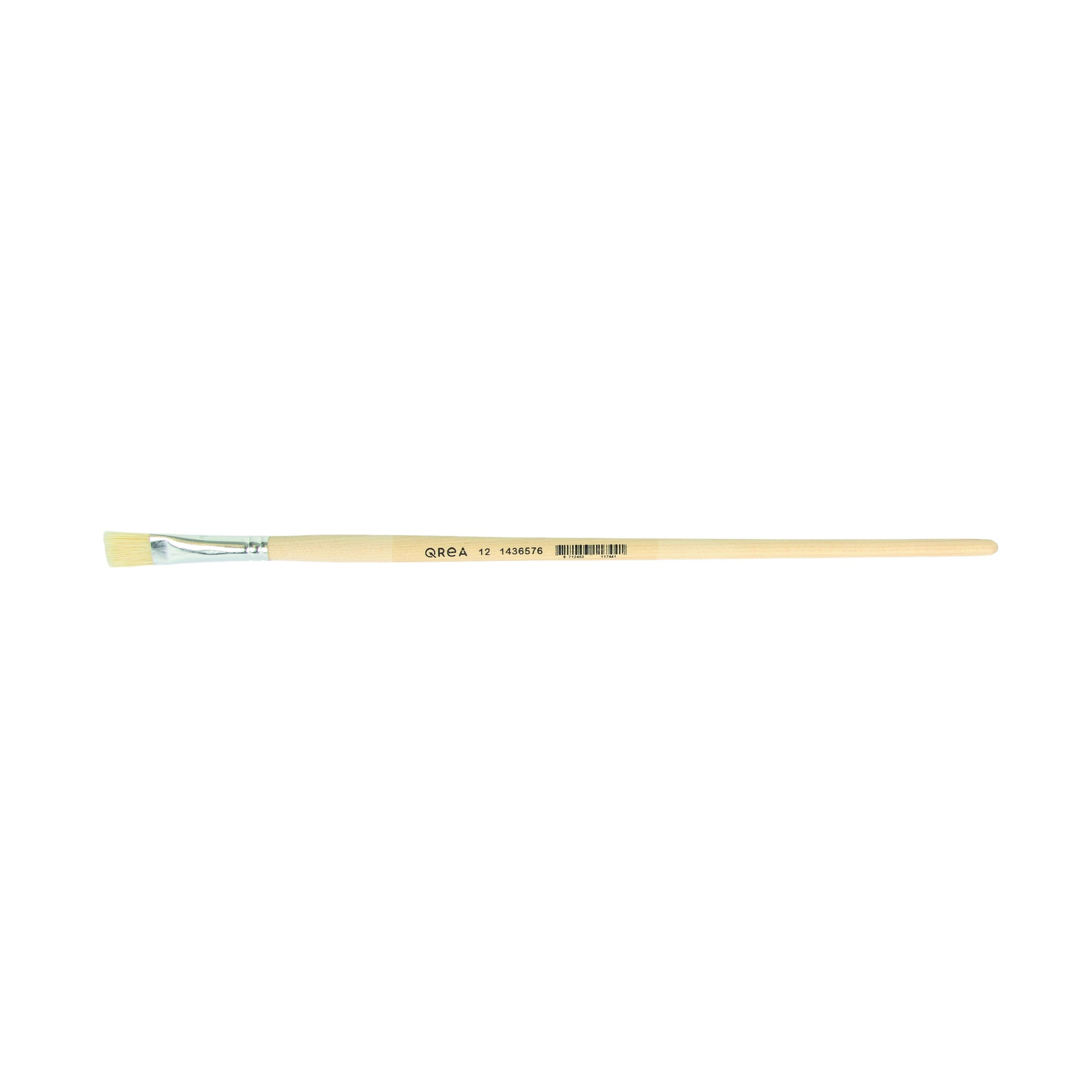 Qrea - Brosse en poils de porc no. 12 | 12 pièces