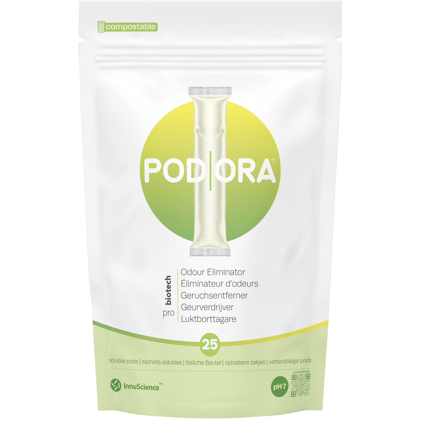 InnuScience -  Geurverdrijver  podora pods 25 stuks
