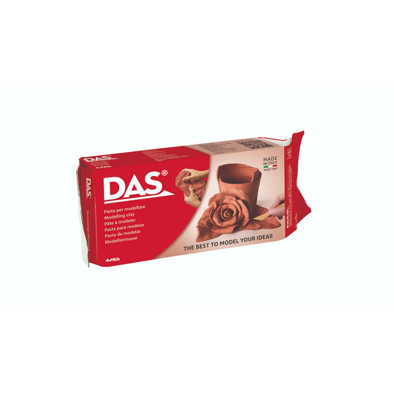 DAS - Pâte à modeler durcissant à l'air 500 grammes terre cuite