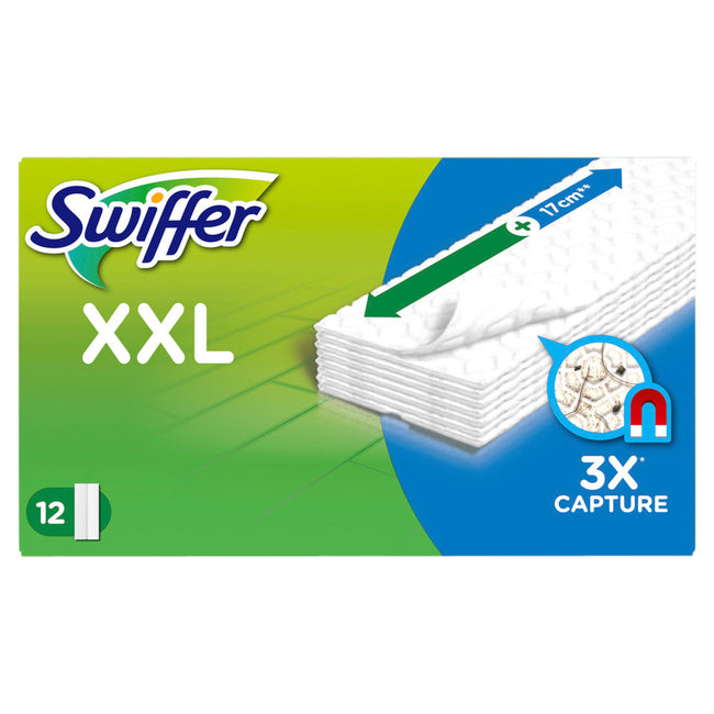 Swiffer -  Vloerwisdoekjes navulling XXL droge doekjes 12 stuks