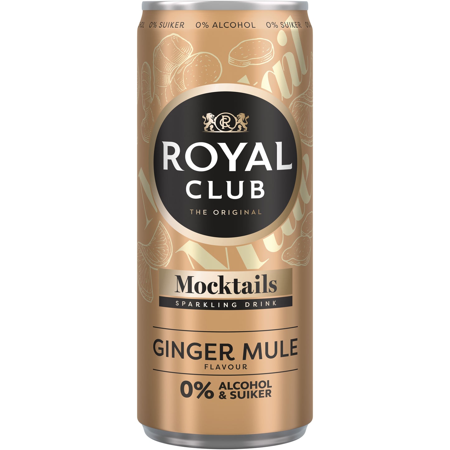 Royal Club - Les cocktails sans alcool sont allés mu 0 sucre alc bl 250ml | 12 pièces
