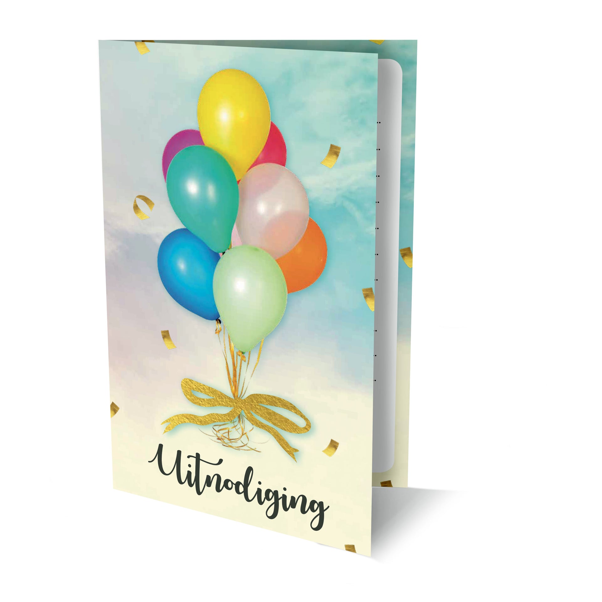 Interstat -  Ballonnen uitnodiging pk 875  | 6 stuks