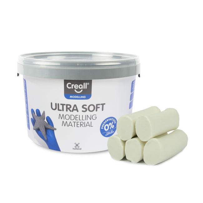 Creall -  Klei  play-it ultra soft helder wit 1100gr
