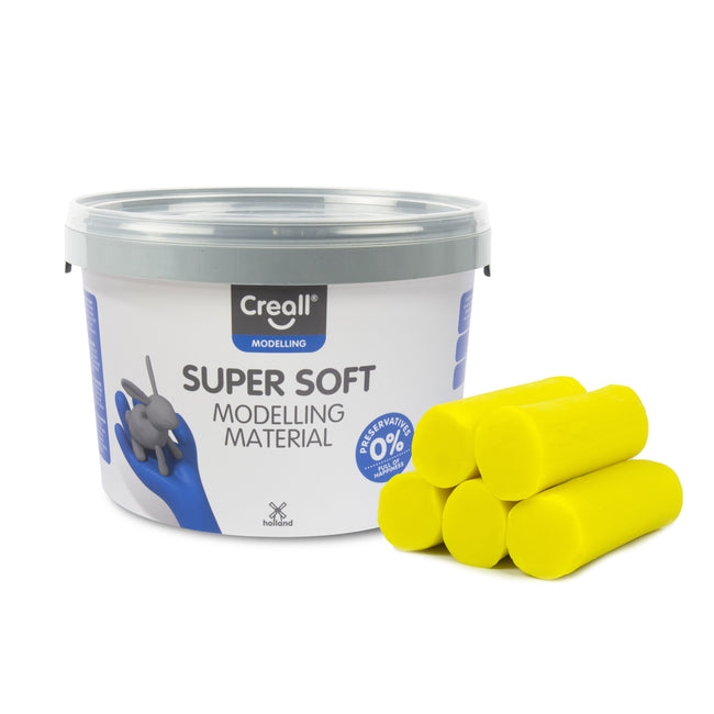 Creall - Clay supersoft gelb 1750 Gramm