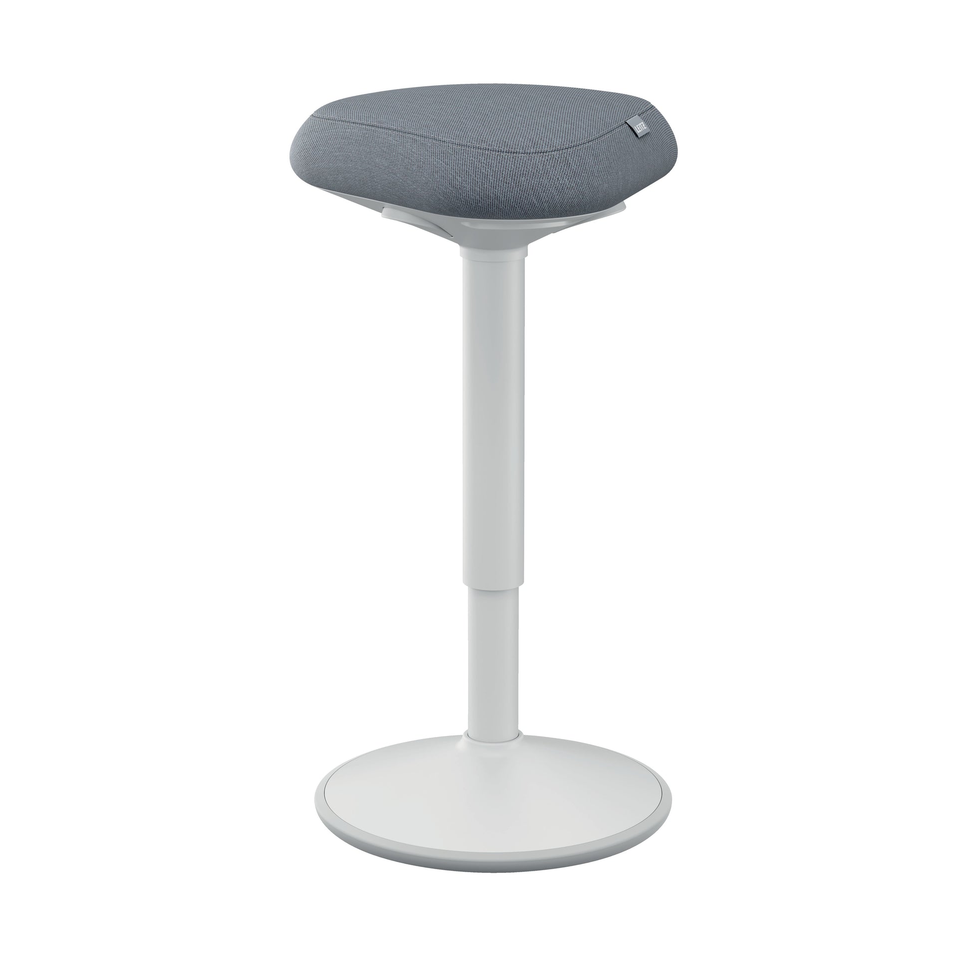 Leitz - Tabouret assis/debout Ergo actif avec siège confort, gris clair