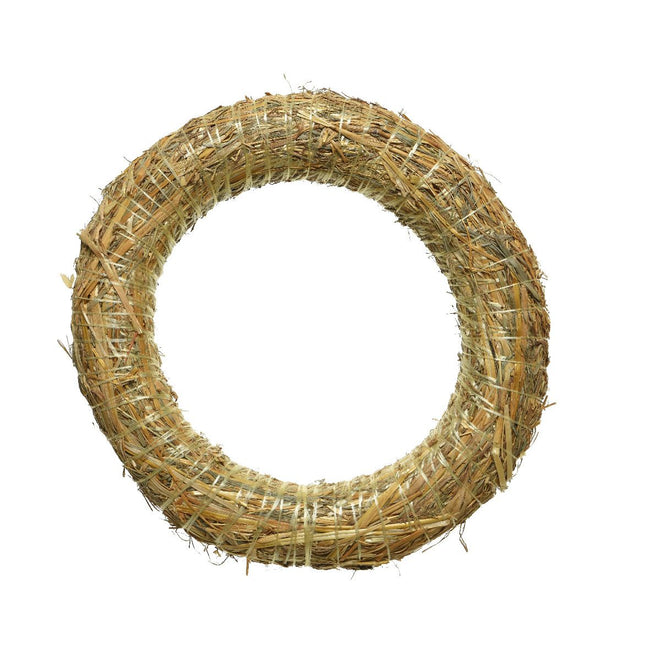 Decoris -  Krans  stro 35cm