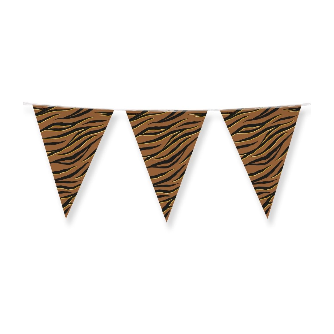 Bruna office -  Party Flags foil Tiger Safari