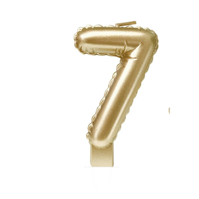 Bureau Bruna - Bougie ballon en aluminium or 7
